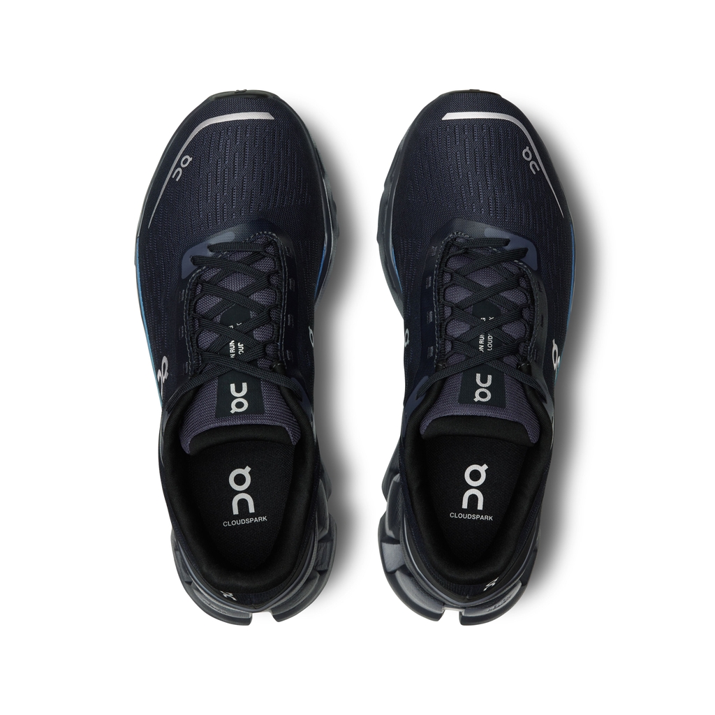 Giày Chạy Bộ Nữ On Running Cloudspark Black | Blueberry - OUTLET