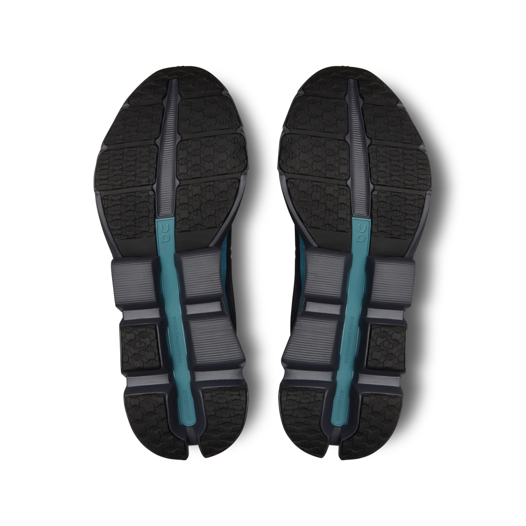 Giày Chạy Bộ Nữ On Running Cloudspark Black | Blueberry - OUTLET