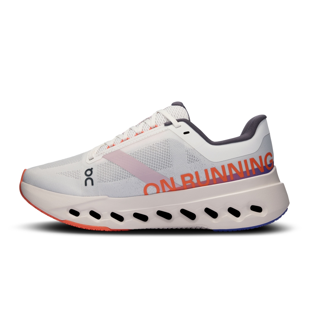 Giày Chạy Bộ Nữ ON Running Cloudsurfer Next White | Flame - OUTLET