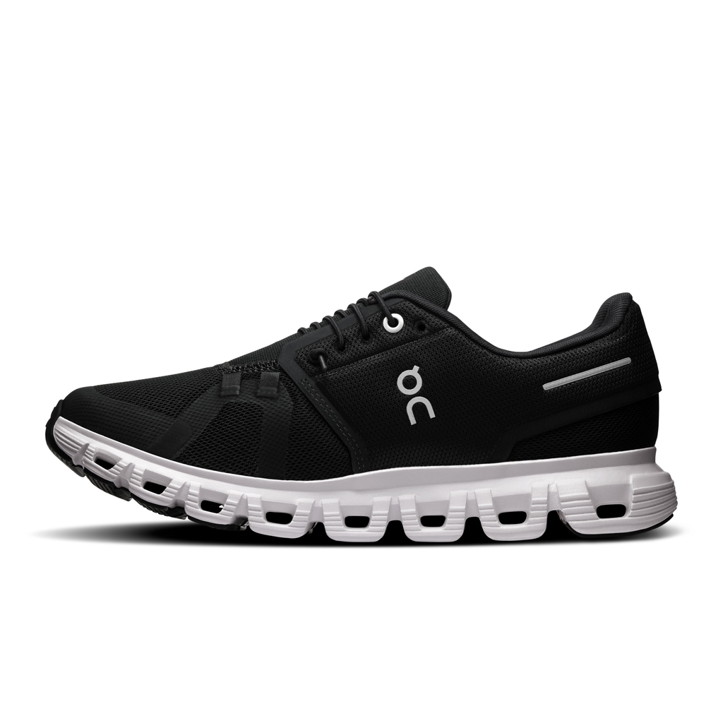Giày Chạy Bộ Nữ On Running Cloud 6 Black | White