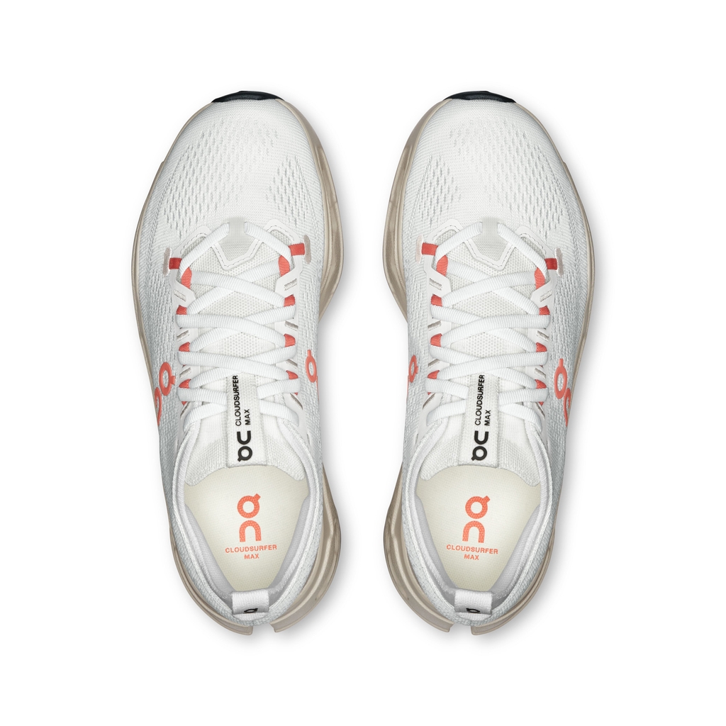 Giày Chạy Bộ Nữ On Running Cloudsurfer Max Ivory | Salmon