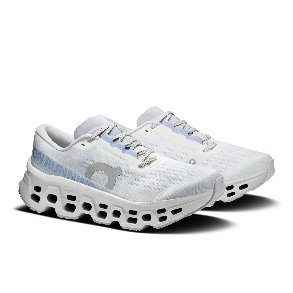 Giày Chạy Bộ Nữ On Running Cloudmonster 3 White | Frose