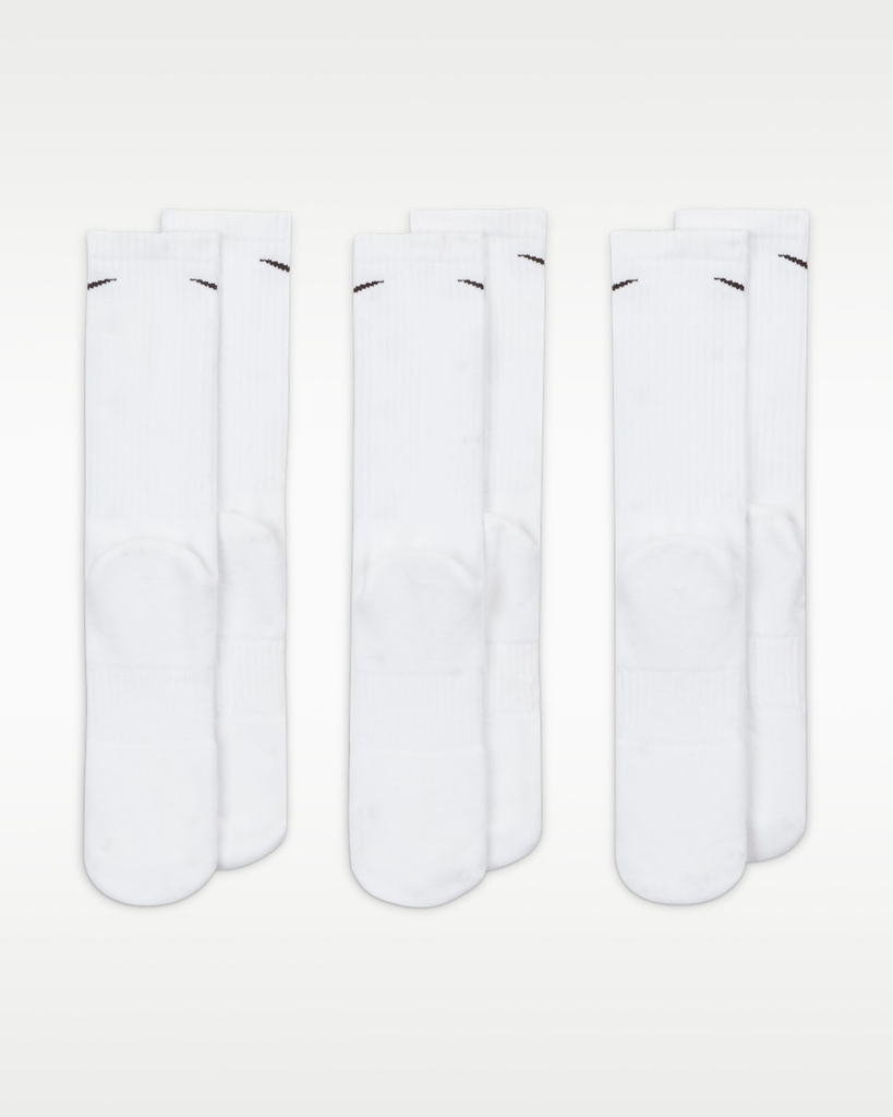 Vớ Thể Thao Unisex Nike U NK EVERYDAY CSH CRW 3PR 132