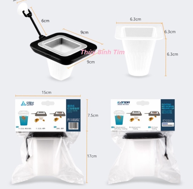 Dụng Cụ Cho Cá 3 In 1