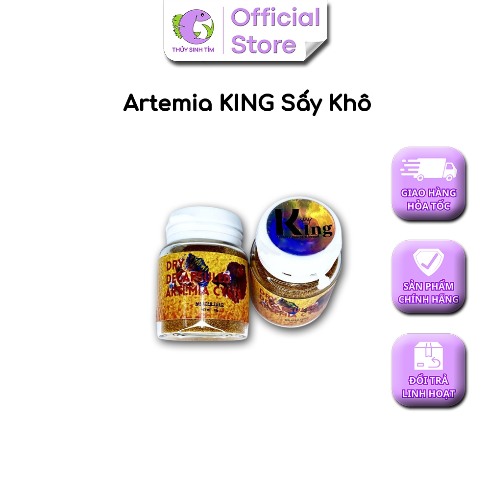 Thức Ăn Cá Cảnh Artemia KING Sấy Khô - 4