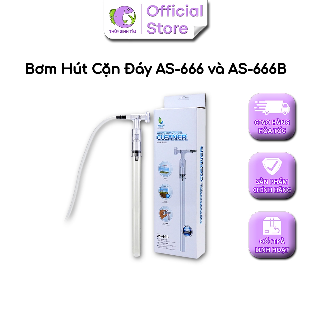 Bơm Tay Hút Cặn Đáy AS-666B - 4