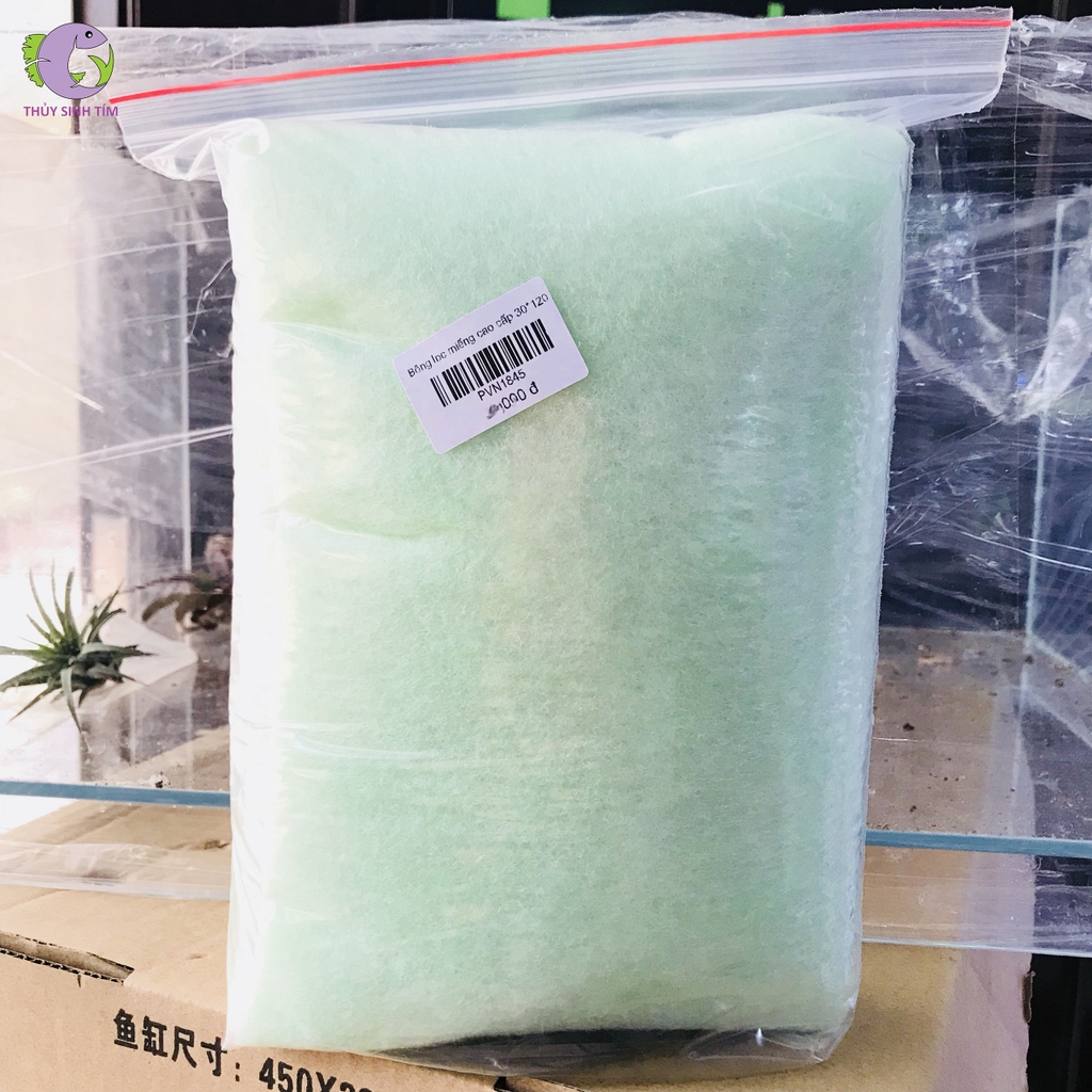 Bông Lọc Xanh 2 Lớp (30x120cm) - 1