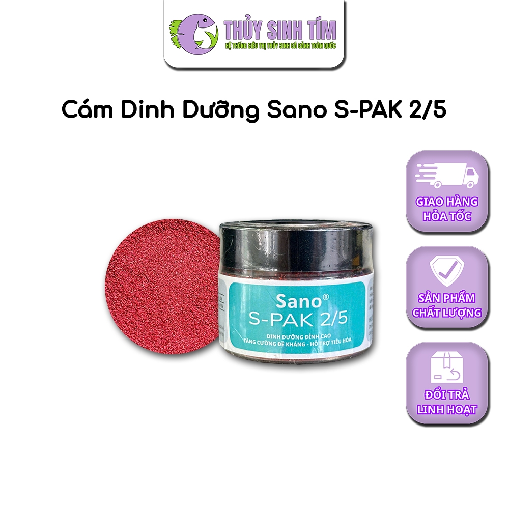 Cám Dinh Dưỡng Sano SPAK 2/5 (50g) 1