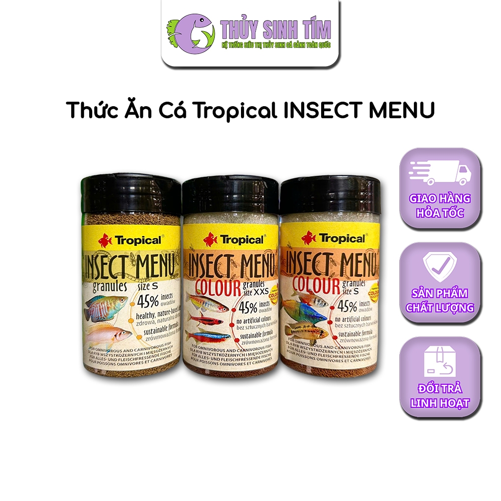 Cám Tropical Insect Menu - 1