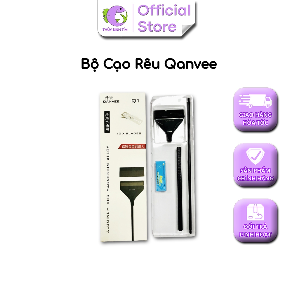 Dao Cạo Rêu Inox Qanvee Q1 - 4