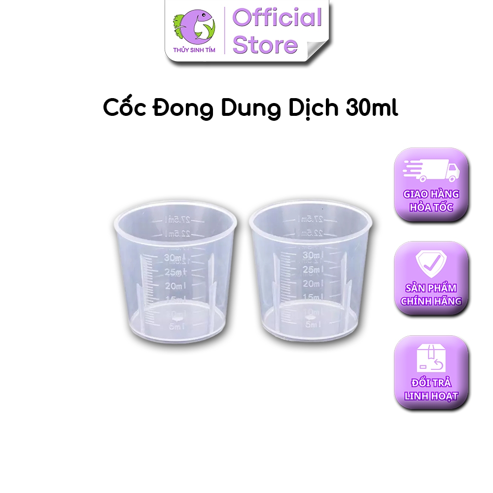 Cốc Đong 30ml Có Chia Vạch - 4