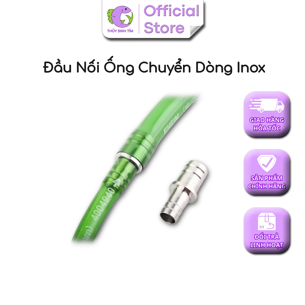 Đầu Inox Nối Ống Chuyển Dòng 12 - 16mm - 1