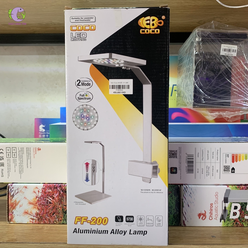 Đèn Coco Đế Gỗ-1