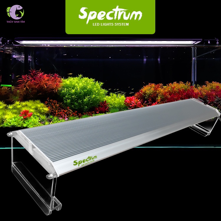 Đèn LED Spectrum WRGB kèm Dimmer 40 - 75cm