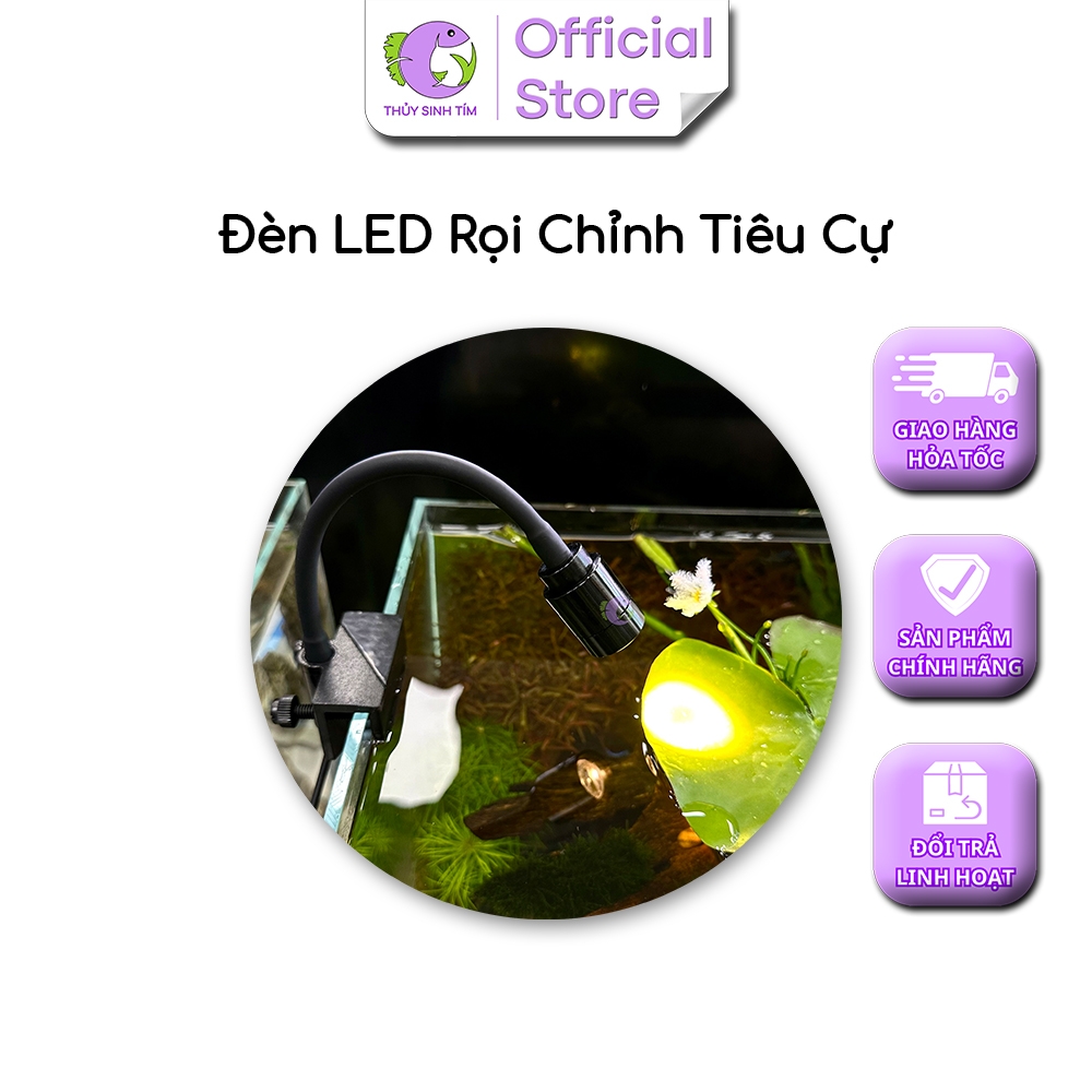 Đèn Rọi Mini Gebo CHỈNH TIÊU CỰ 3W - 5