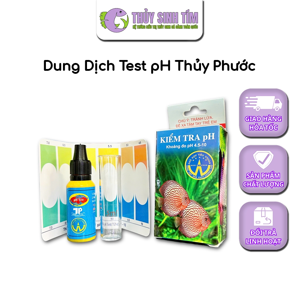 Dung Dịch Test pH Thủy Phước - 1