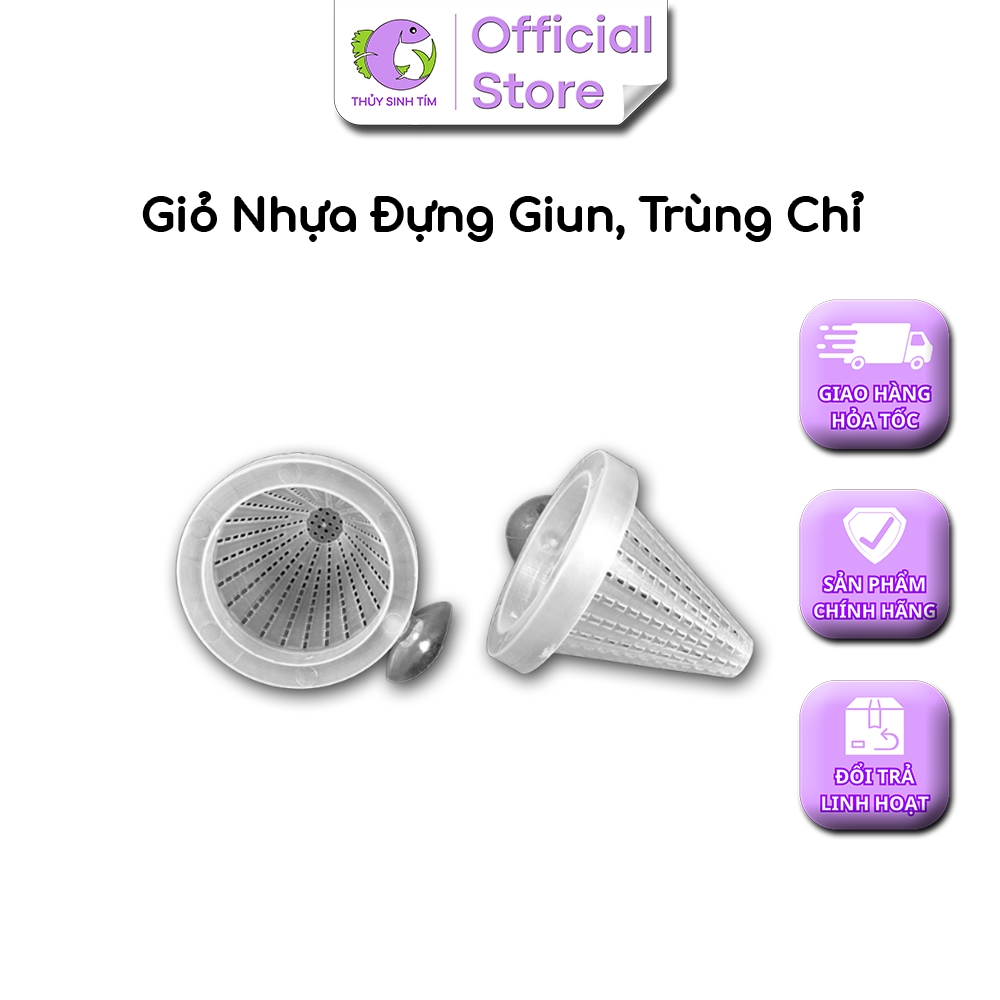 Giỏ Nhựa Đựng Giun - 2