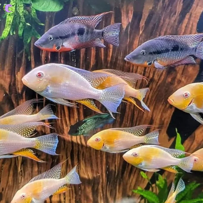 Cá Hải Hồ Albino -1