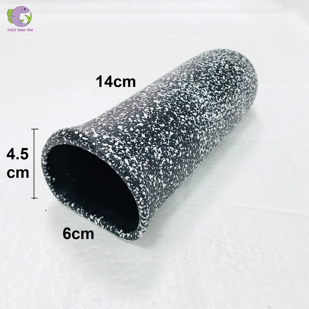 Hang gốm Pleco muối tiêu lớn - 1