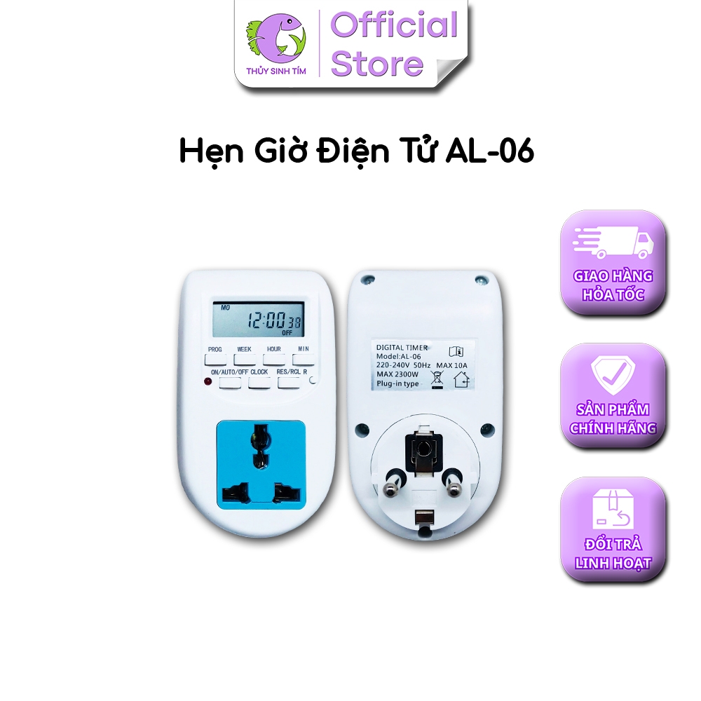 Ổ cắm hẹn giờ điện tử AL-06 - 9