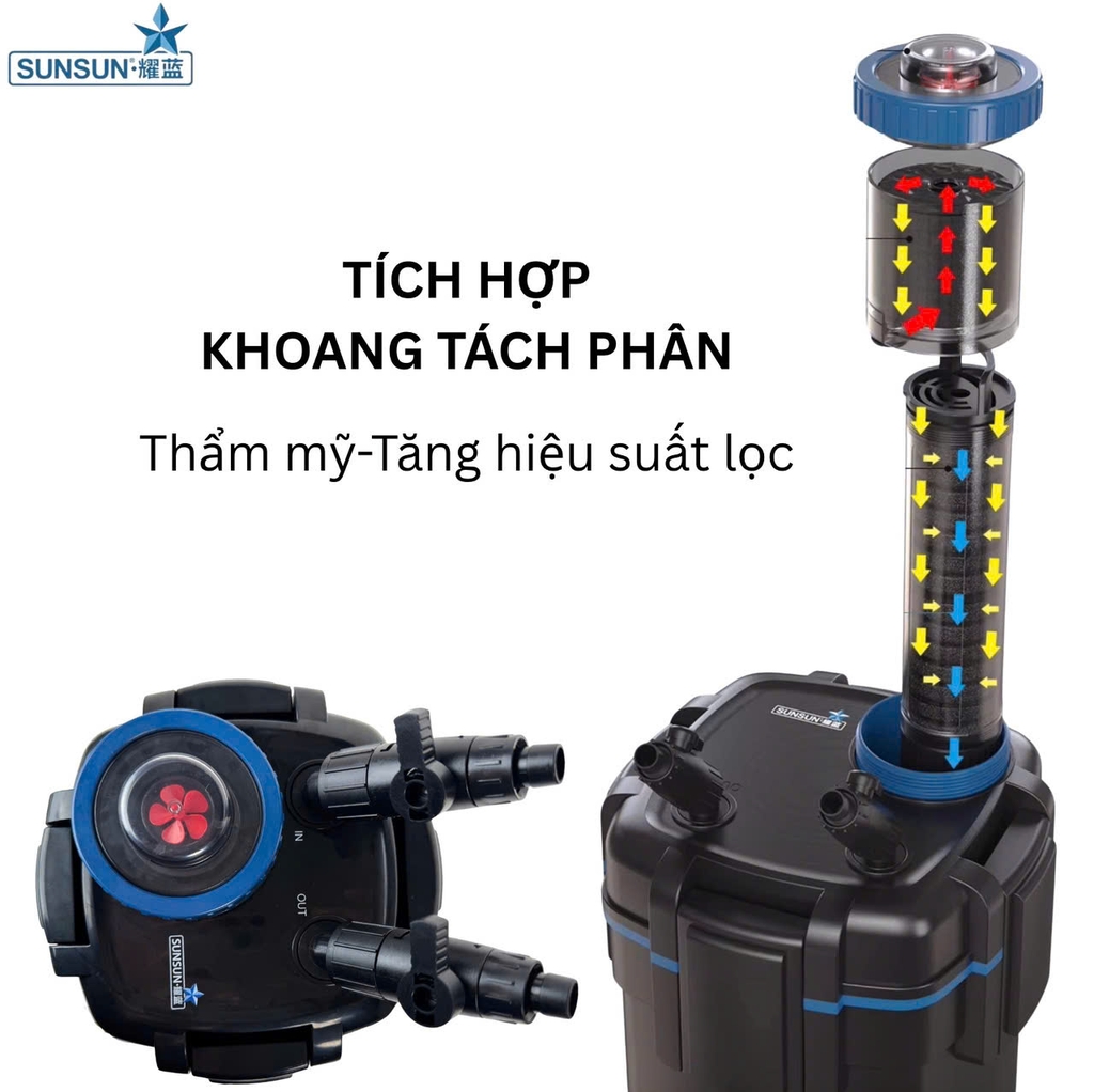 Máy Lọc Thùng Sunsun YWY - 3