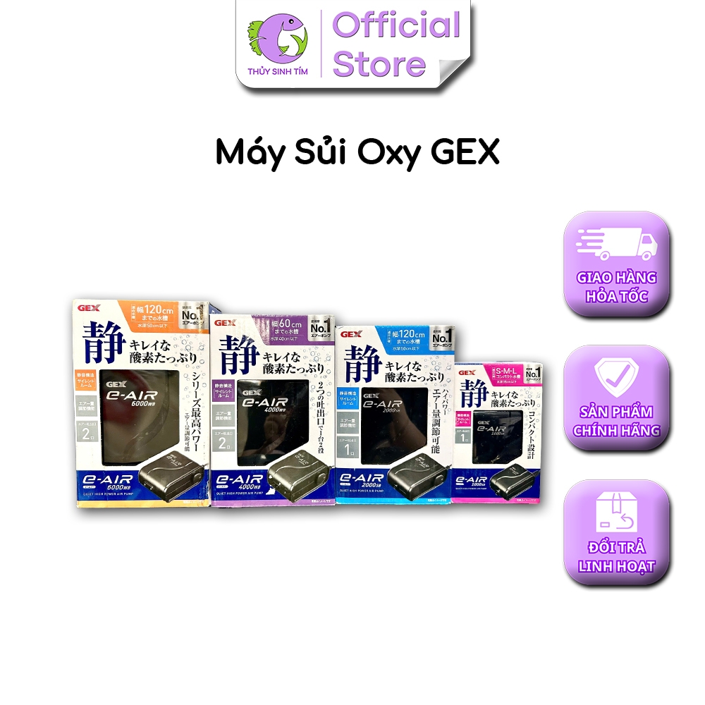 Máy Sủi Oxy GEX 6000 - 2