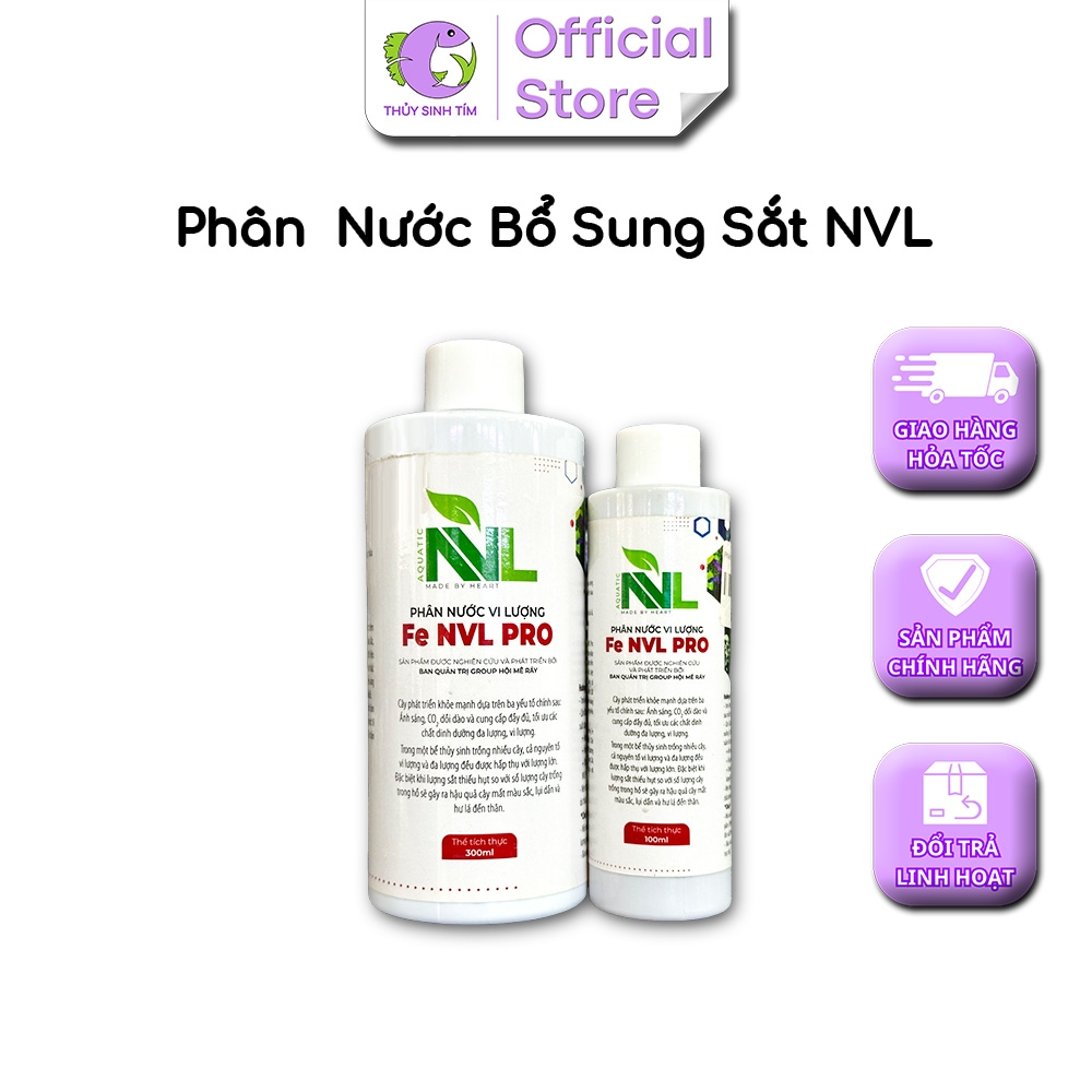 Phân Nước Bổ Sung Sắt NVL-5