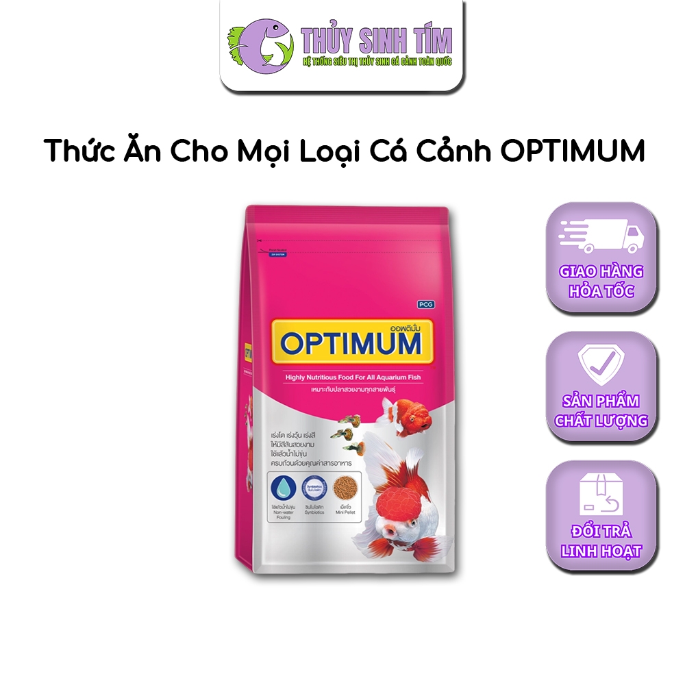 Thức Ăn Cho Mọi Loại Cá Cảnh OPTIMUM (size hạt 1.4mm) - 5
