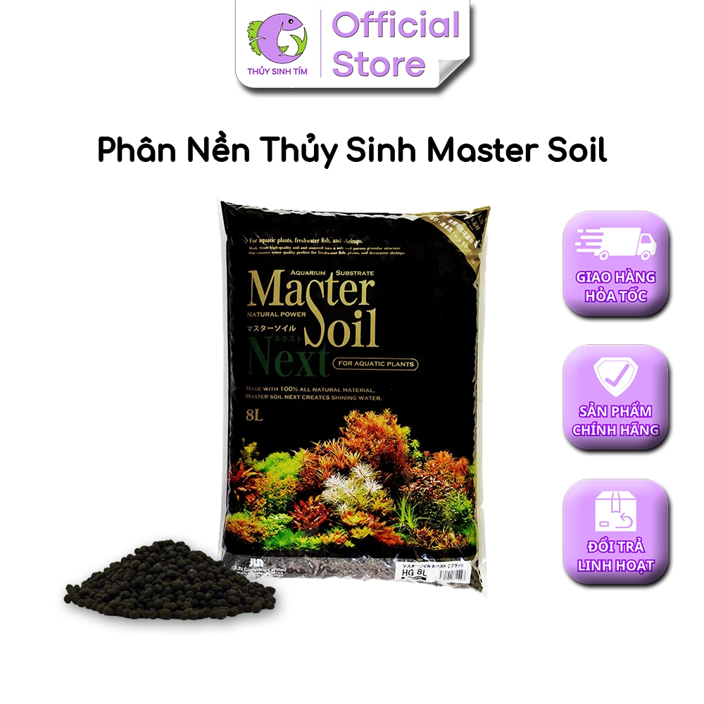 Phân Nền Thuỷ Sinh Master Soil - Bao 3L - 3