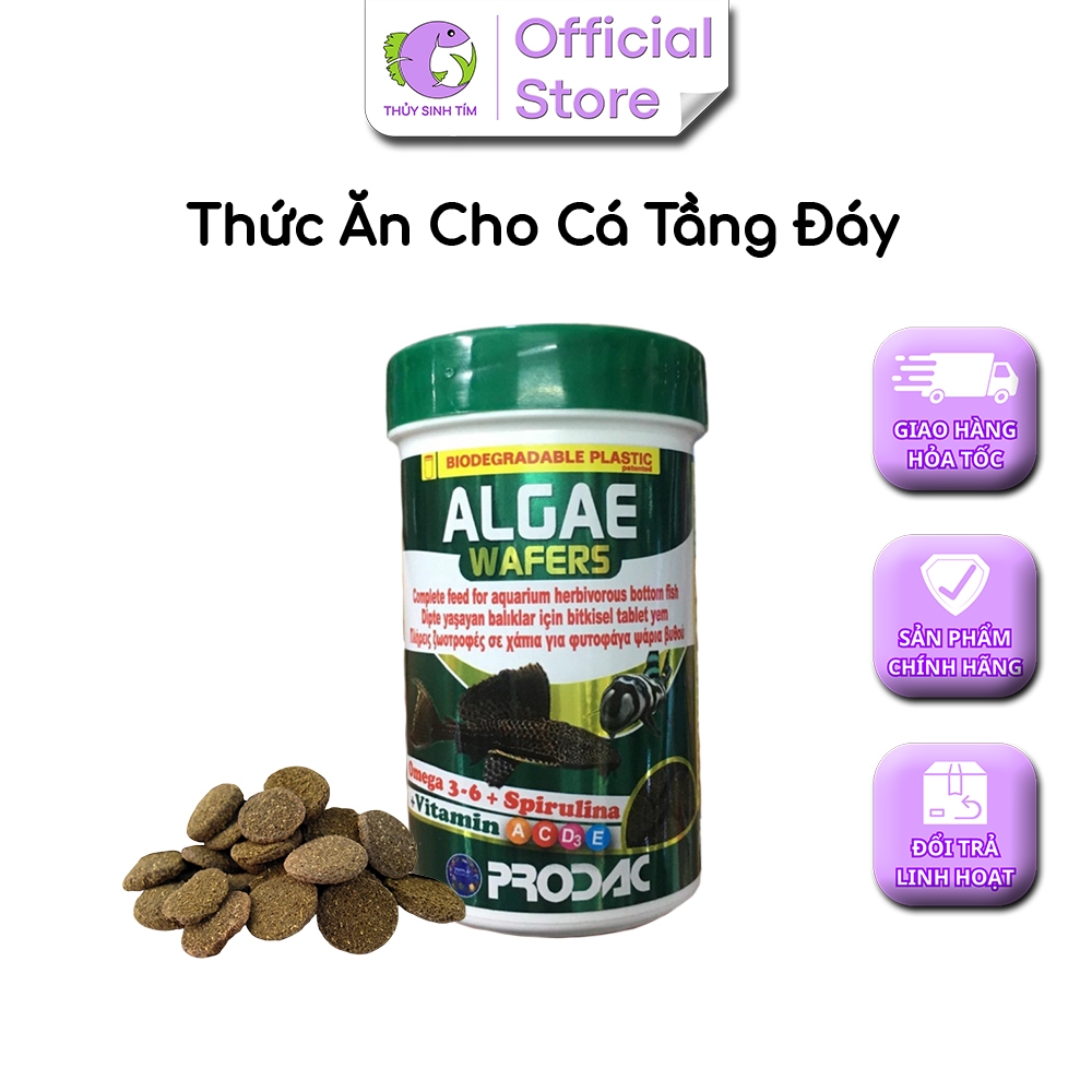 Thức Ăn Cho Cá Tầng Đáy ALGAE WAFERS - PRODAC 4