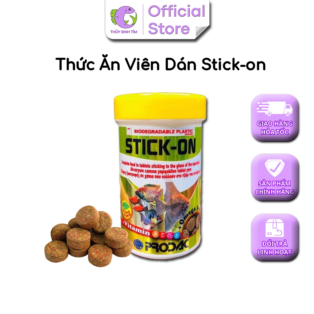 Thức Ăn Viên Dán STICK ON - PRODAC 5