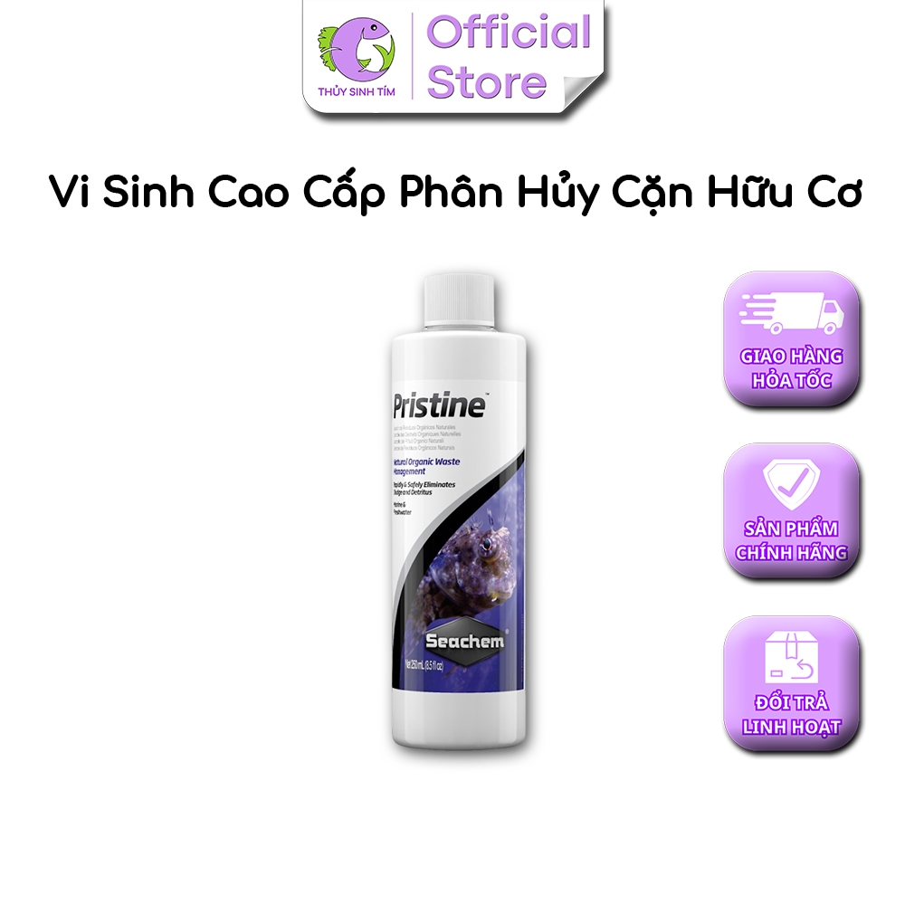 Vi Sinh Cao Cấp Xử Lý Nước Seachem Pristine - 3