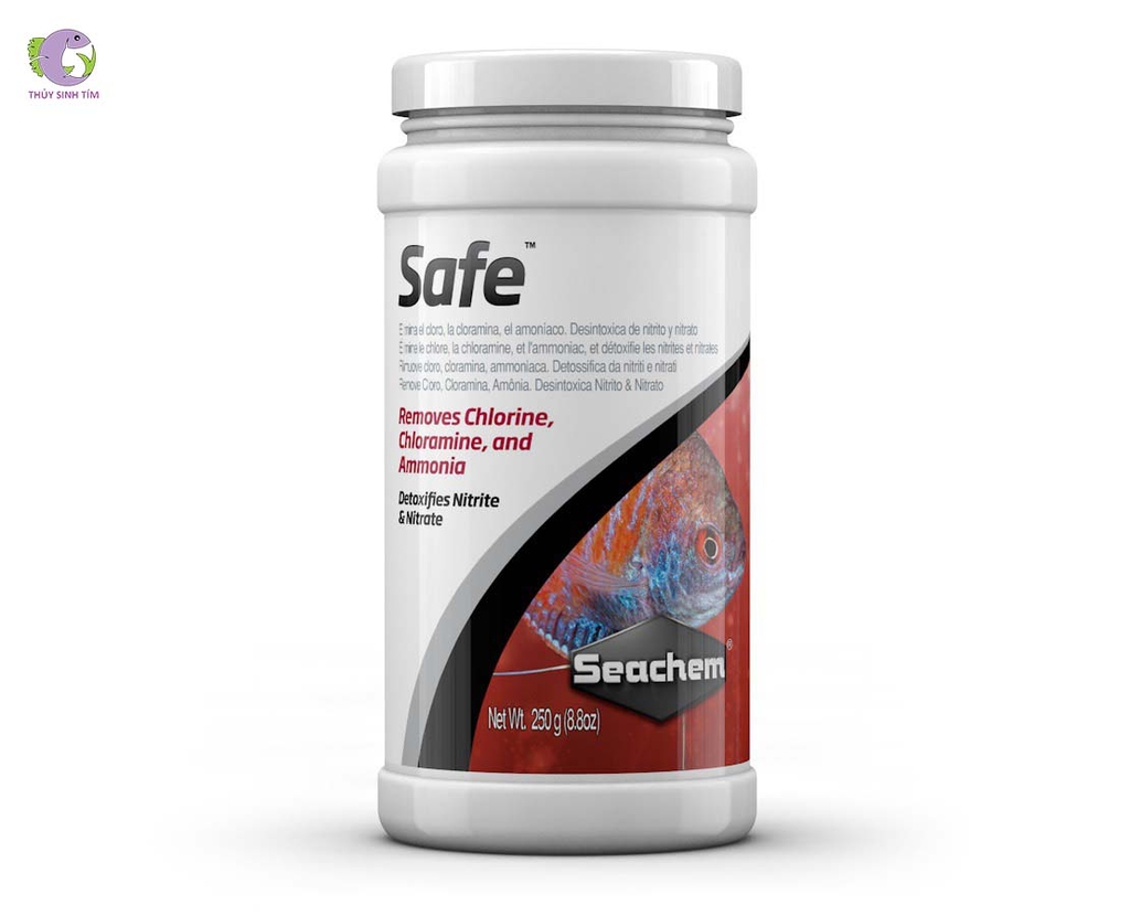 Seachem Safe - Xử Lý Nước, Khử Clo, Khử Độc-3