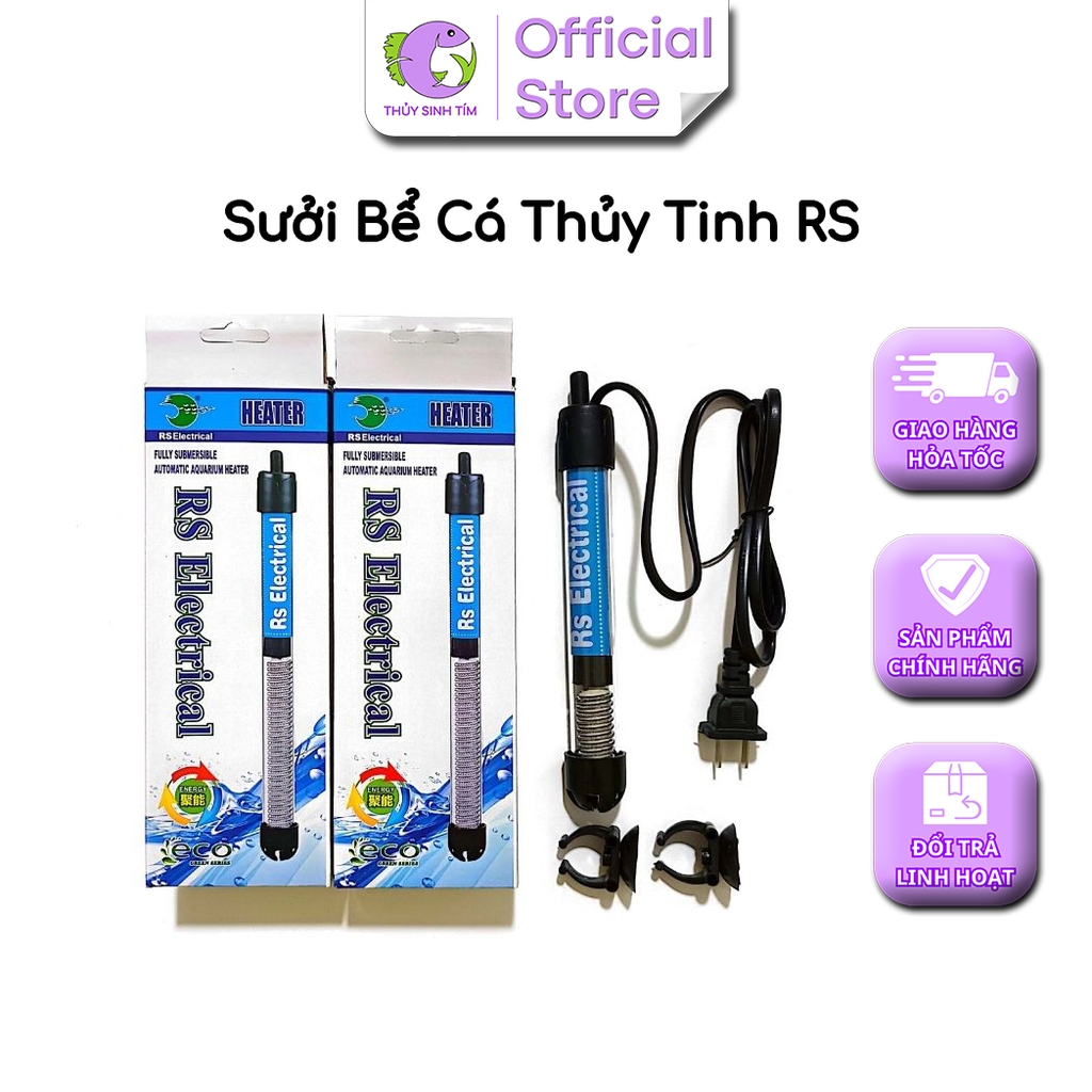 Sưởi Bể Cá Thủy Tinh RS - 6