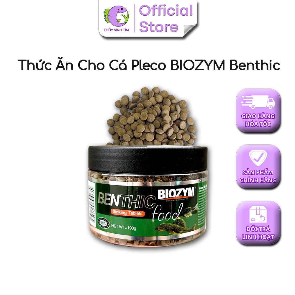 Thức Ăn Cho Cá Pleco BIOZYM - 4