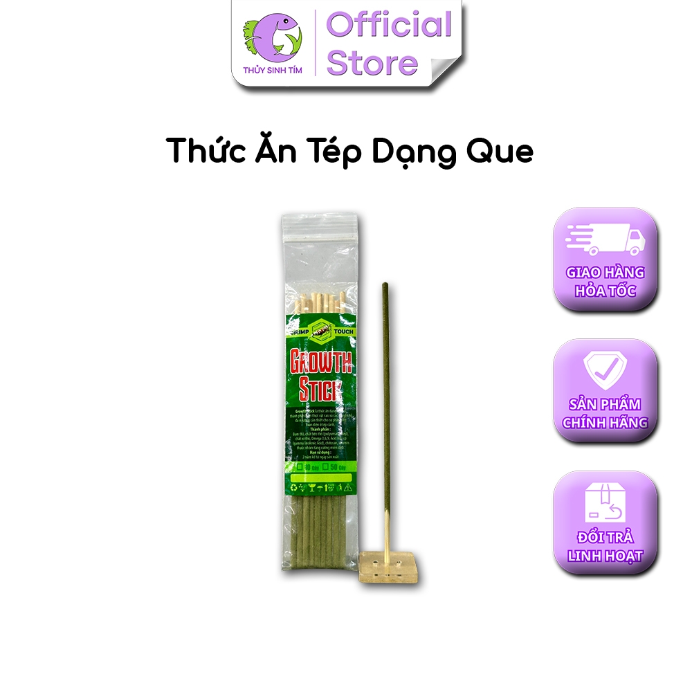 Thức Ăn Tép Dạng Que Growth Stick ST (Gói)