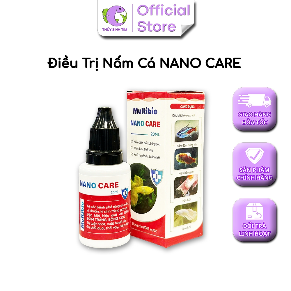 Thuốc Trị Nấm Nano Care Multibio 20ml - 1