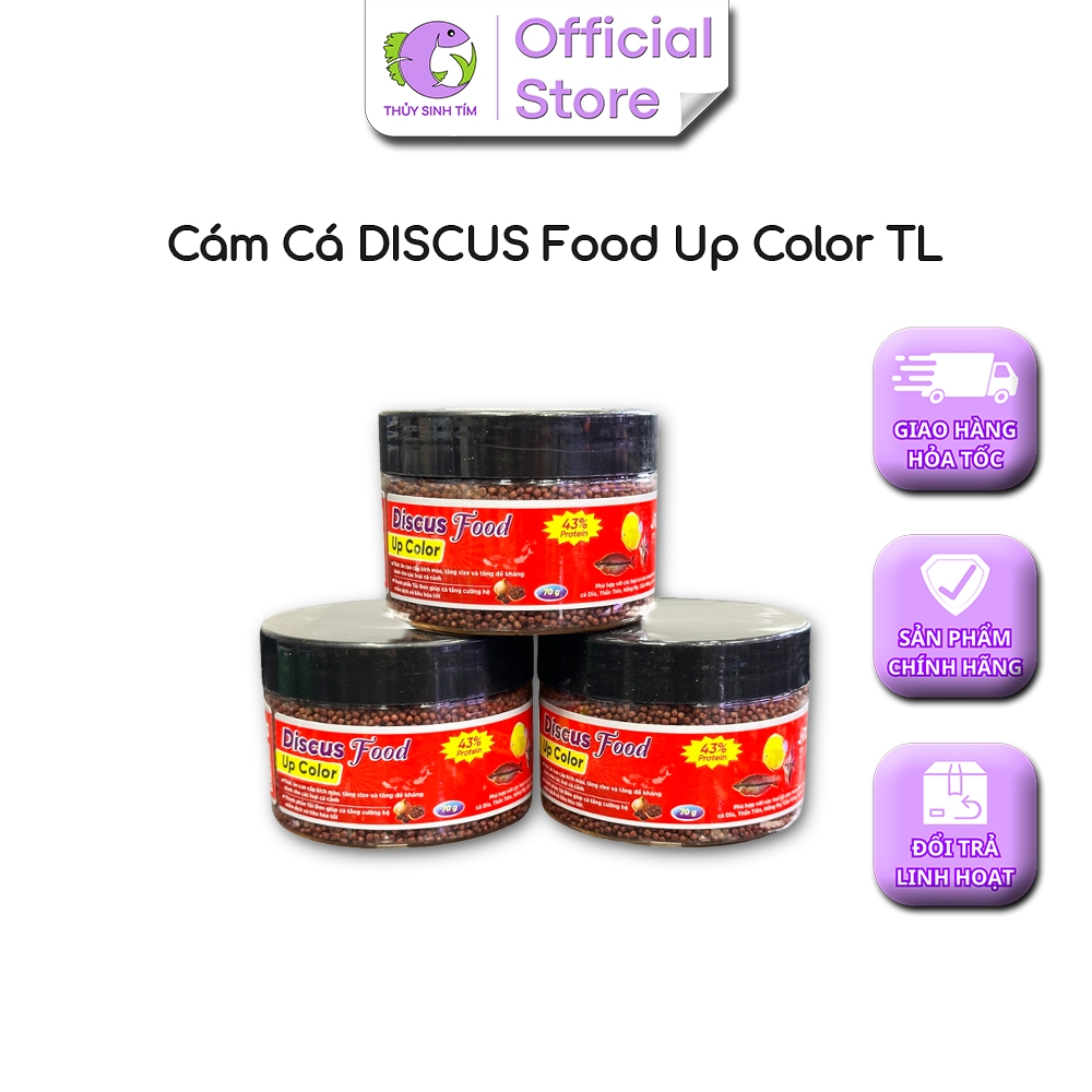 Cám DISCUS Food Up Color TL - 4