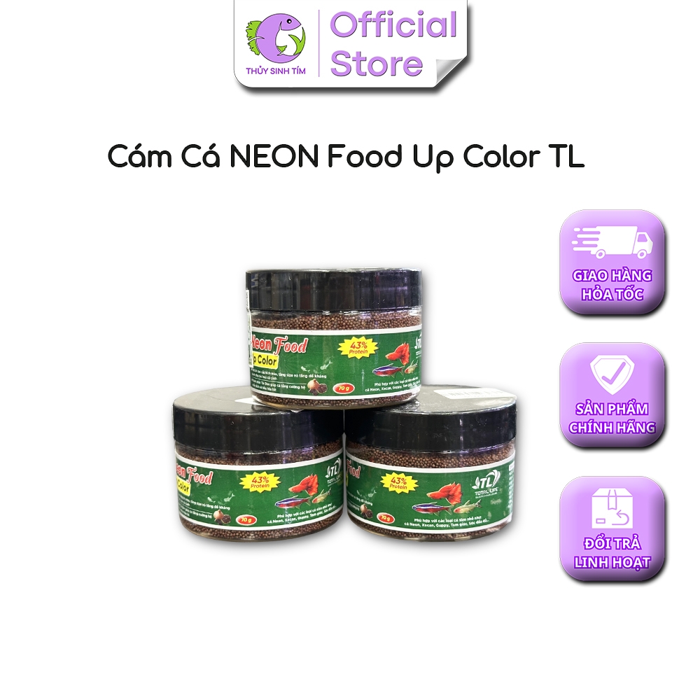 Cám NEON Food Up Color TL - 4