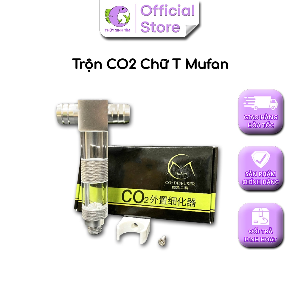 Trộn CO2 Chữ T Mufan - 4