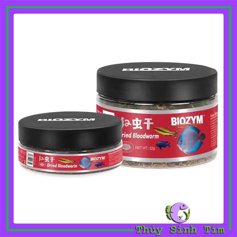 Thức Ăn Trùng Huyết Sấy Khô BIOZYM Dried Bloodworm - 1