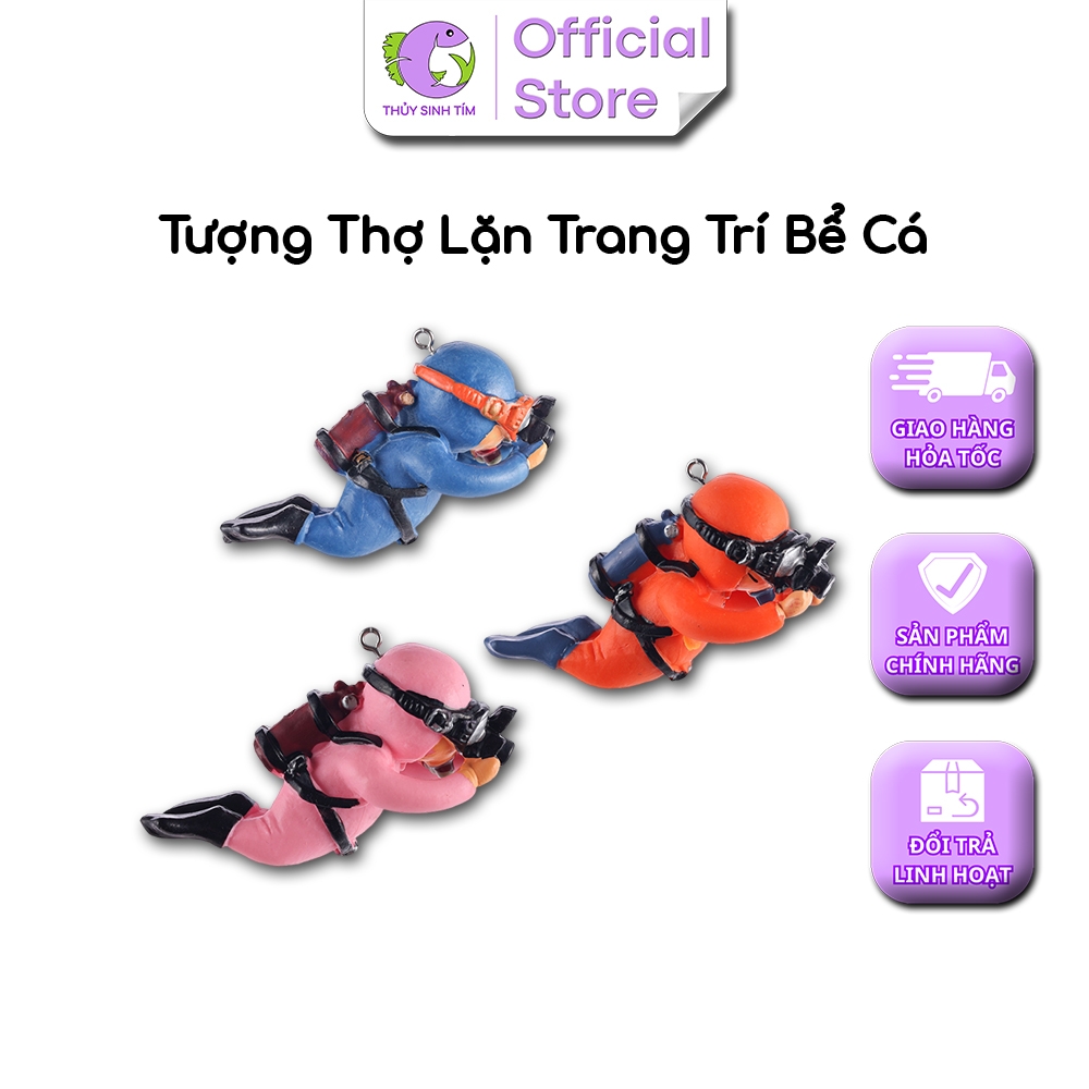 Tượng Mô Hình Thợ Lặn - 4