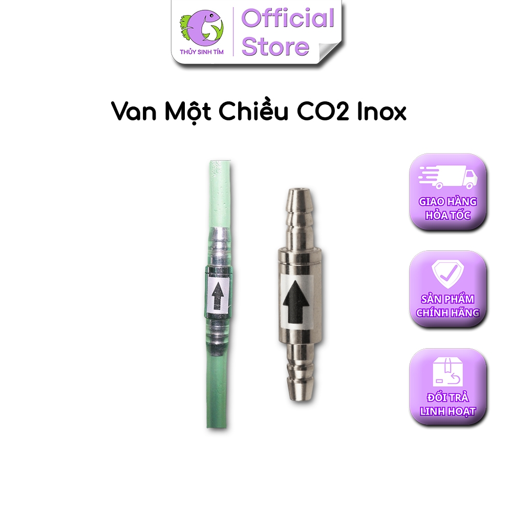 Van một chiều CO2 inox - 4