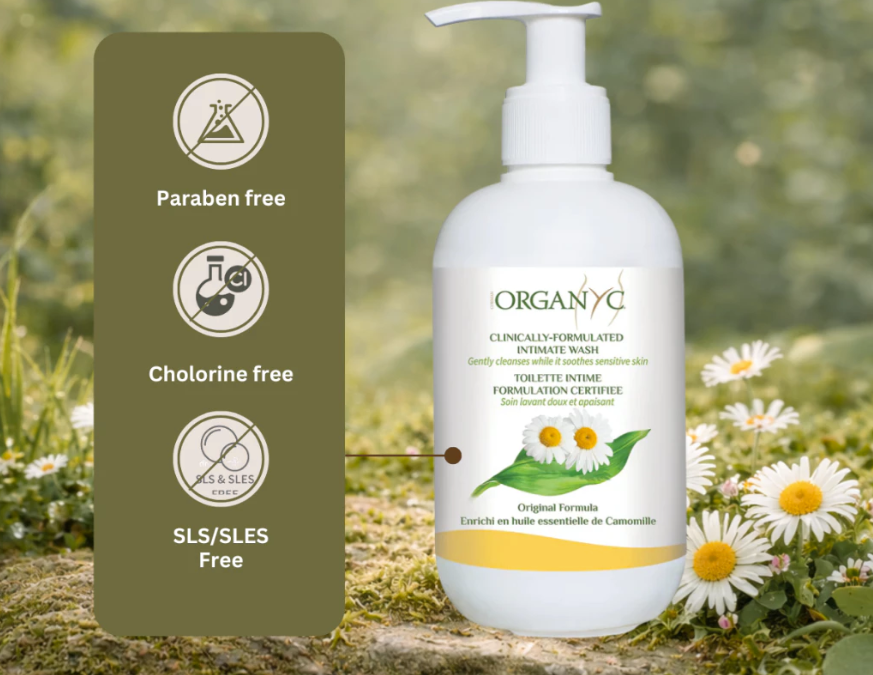 Dung dịch vệ sinh hữu cơ hoa cúc Organyc (250ml)