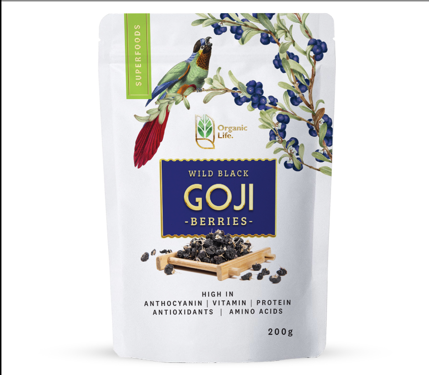 Hắc kỷ tử hoang dã Organic Life 200g