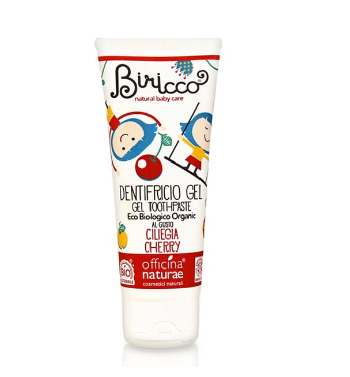 Kem đánh răng vị cherry trẻ em hữu cơ Officina Naturae (75ml)
