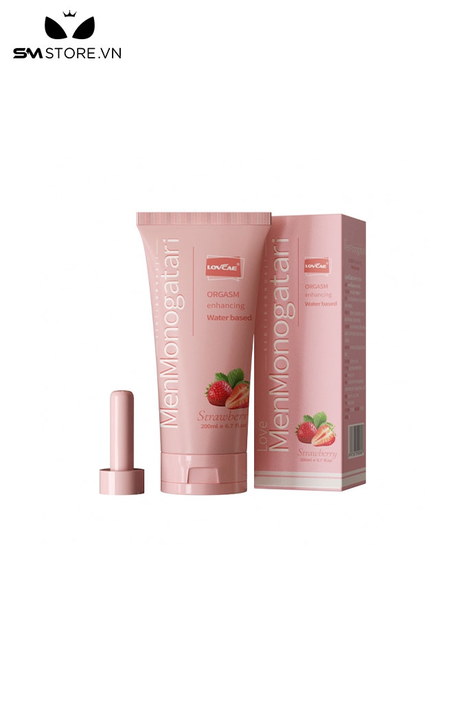 SMT700 - Gel bôi trơn gốc nước hương dâu và cherry hộp 200ml