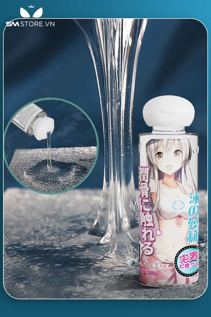 SMT730 - Gel bôi trơn gốc nước in hình anime chai 100ml