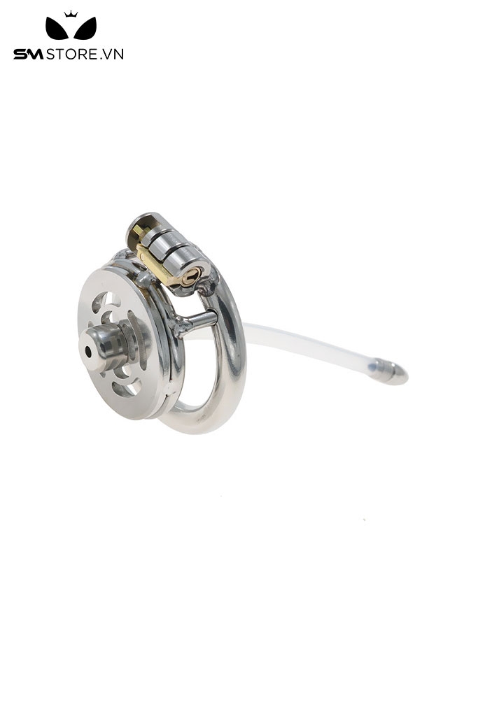 SMT870 - Khóa dương vật bằng thép không gỉ dạng phẳng với 4 kích cỡ