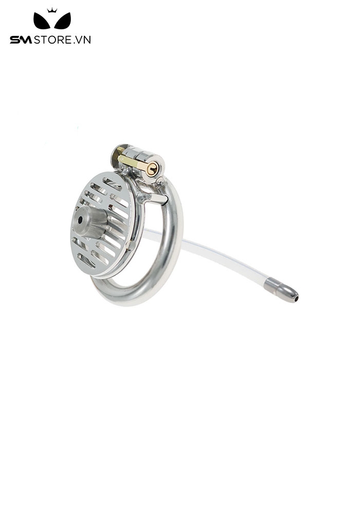 SMT868 - Khóa dương vật thép không gỉ dạng phẳng với 3 kích cỡ